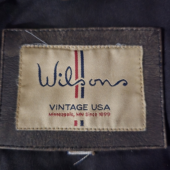 Wilsons Vintage USA Leather Jacket - Picture 5 of 16